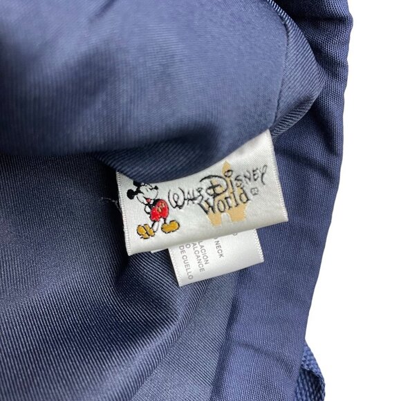 Walt Disney World Canvas Drawstring Bag Backpack Goofy Mickey Mouse Friends 2006 - Picture 5 of 11